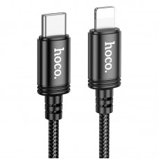 Кабель HOCO Type-C to Lightning Radiance  charging data cable X91 3 метра черный