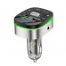 FM-Адаптер автомобильный HOCO E71 Crystal transparent discovery edition car BT FM transmitter