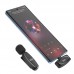 Микрофон HOCO Type-C Crystal lavalier wireless digital microphone L15 |2.4G, 15M|