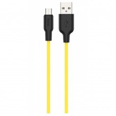 Кабель Hoco X21 Plus Silicone Micro USB (1m) желтый
