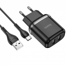 Сзу Hoco N4 Aspiring + Cable (Type-C) 2.4A 2USB