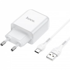 Сзу Hoco N2 Vigour (1 USB) + кабель Type-C
