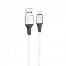 Кабель Hoco X86 Spear Silicone Micro USB (1m)