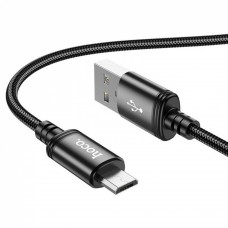 Кабель Hoco X89 Wind MicroUSB (1m) черный