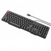 Проводная клавиатура + мышь Hoco GM16 Black