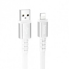 Кабель Hoco X85 USB to Lightning 1m White