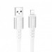 Кабель Hoco X85 USB to Lightning 1m White