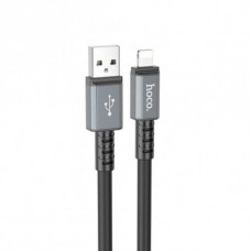 Кабель Hoco X85 USB to Lightning 1m Black