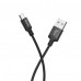 Кабель Hoco X14 USB to Micro 1m Black