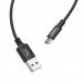 Кабель Hoco X14 USB to Micro 1m Black