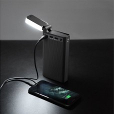 Внешний аккумулятор Hoco PowerBank J62 30000 mAh + LED lamp Black