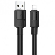 Кабель Hoco X84 USB to Lightning 1м Black