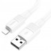 Кабель Hoco X84 USB to Lightning 1м White