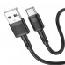 Кабель Hoco X83 USB to Type-C 1м Black