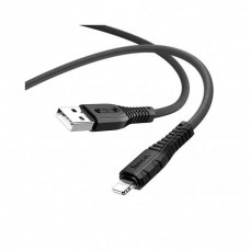 Кабель Hoco X67 Lightning Silicone Cable 1м Black