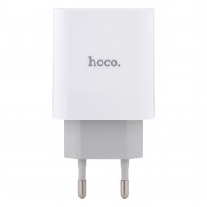 Сетевое зарядное устройство Hoco C80A PD20W + QC 3.0 цвет белый