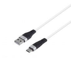 USB кабель Hoco X53 Angel Silicone Type-C 3A белый