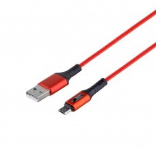 USB Hoco U79 Admirable Micro 2.4A цвет красный