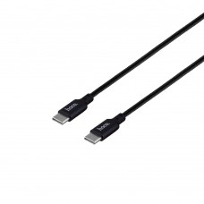USB Кабель Hoco X14 Double Speed 60W Type-C to Type-C цвет чёрный