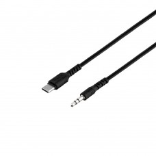 Адаптер кабель Hoco UPA17 Type-C - 3.5мм папа папа чёрный