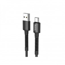 USB кабель Hoco X71 Type-C усиленный чёрный
