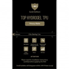 Гидро-Гель плёнка iNobi Gold Edition Privacy Matte PG-009 25 штук цвет прозрачный