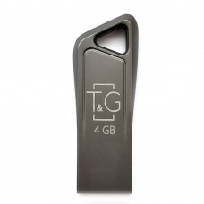 USB Flash Drive T&amp;G 4gb Metal 114 цвет чёрный