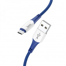 USB Hoco X70 Ferry Micro 2.4A цвет синий