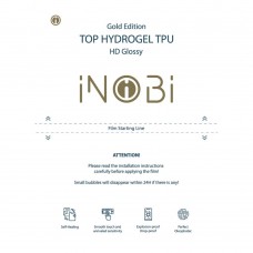 Поштучно! гидро-гель плёнка iNobi Notebook Gold Edition HD Glossy NG-001 1 шт цвет прозрачный