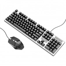 Клавиатура и мышь игровая Hoco GM18 цвет чёрный
