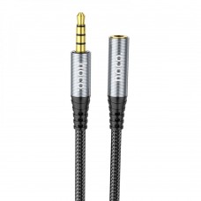 Aux Hoco UPA20 3.5 audio extension cable 2м цвет Cерый