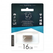 USB Flash Drive T&amp;G 16gb Metal 109 цвет стальной