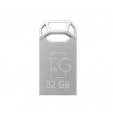 USB Flash Drive T&amp;G 32gb Metal 110 цвет стальной