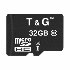 Карта памяти T&amp;G MicroSDHC 32gb UHS-3 10 Class цвет чёрный