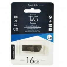 USB Flash Drive 3.0 T&amp;G 16gb Metal 114 цвет чёрный