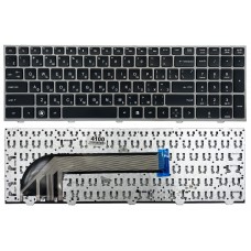 Клавиатура для HP ProBook 4540S 4545S черная/серая High Copy