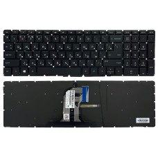 Клавиатура HP 250 G4 255 G4 256 G4 250 G5 255 G5 256 G5 15-AC 15-AF 15-AY 15-BA черная без рамки прямой Enter подсветка Original PRC (852042-251)