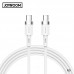 Кабель JOYROOM Type-C to Type-C Liquid Silicone Data Cable S-1830N9 |1.8m, 3A|