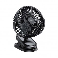 Вентилятор JOYROOM JR-CY363 Cheer Summer series clip fan на аккумуляторе и прищепке черный