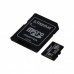 Карта памяти Kingston Canvas Select Plus 128GB Class 10 A1 R-100Mb/s + SD-адаптер (SDCS2/128GB)