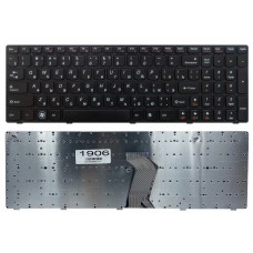 Клавиатура для Lenovo IdeaPad G570 Z560 Z560A Z565A B580 B590 черная High Copy (25-010793)