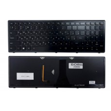 Клавиатура для Lenovo IdeaPad Flex15 G500S G505S черная подсветка High Copy (25214140)