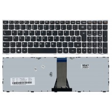 Клавиатура Lenovo IdeaPad G50-30 G50-45 G50-70 Z50-70 B50-30 B50-45 E51-80 Z51-70 G70-80 Z70-70 500-15ACZ 500-15ISK черная/серебро ENG Original PRC