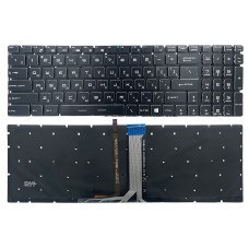 Клавиатура MSI GT62 GT72 GE62 GE72 GS60 GS70 GL62 GL72 GP62 GP72 CX62 WS60 черная без рамки прямой Enter подсветка RGB Original PRC (V143422AK)