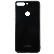 Чехол MiaMI Glass Case Huawei Y7 2018 / Honor 7C Black