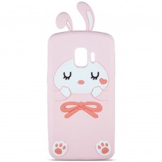 Чехол накладка Image Bunny Samsung J260 (J2 Core) (Pink)