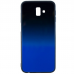 Чехол MiaMI Glass Case Gradient Samsung J610 (J6 Plus) (Blue Abyss) #04