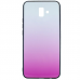 Чехол MiaMI Glass Case Gradient Samsung J610 (J6 Plus) (Light Pink) #13