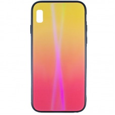 Чехол MiaMI Shine Gradient Samsung A105 (A10-2019) (Sunset Red) #05