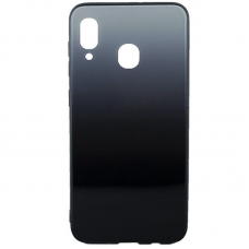 Чехол MiaMI Glass Case Gradient Samsung A305 (A30-2019) (Steel Grey) #11